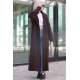 Mad Girls Brown Long Coat MG1302 - Kahverengi