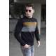 Madmext Black Sweater For Men 5661 - Siyah