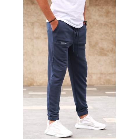 Madmext Men Navy Blue Sweatpants 5428 - Lacivert