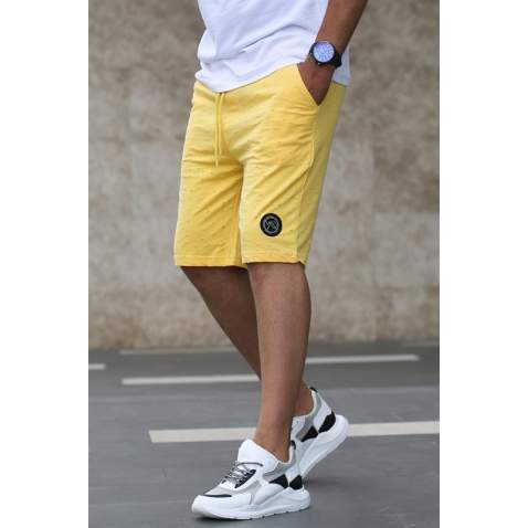 Madmext Yellow Rapped Capri for Men 2923 - Sarı