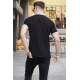 Black Polo T-Shirt 5888 - Siyah