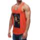 Madmext Orange Bob Marley Printed T-shirt for Men 2634 - Turuncu