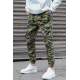 Madmext Men Slim Fit Camouflage Cargo Trousers 5695 - Kamuflaj