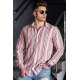 Madmext Men Pink Shirt 4940 - Pembe