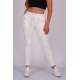 Mad Girls White Sweatpants MG051 - Beyaz