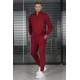 Madmext Maroon Tracksuit For Men 5667 - Bordo