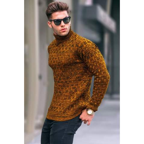 Mustard Knitwear Sweater 5758 - Hardal