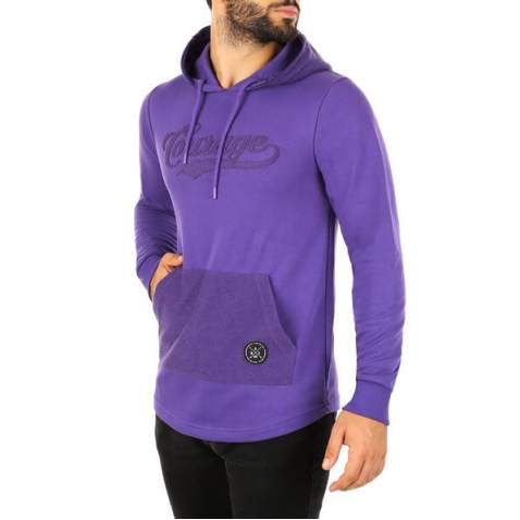 Kapşonlu Sweatshirt Mor 2775 - Mor