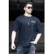 Madmext Men Black T-shirt 4968 - Siyah