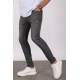 Madmext Dark Grey Slim Fit Jean Mdx9041 - Füme