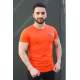 Madmext Orange T-shirt for Men 3037 - Turuncu