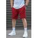 Men Maroon Capri Shorts - Bordo