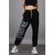 Mad Girls Black Sweatpants MG1101 - Siyah