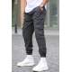 Smoke Gray Cargo Trousers 5477 - Füme