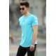 Madmext Blue Basic T-shirt for Men 4511 - Mavi