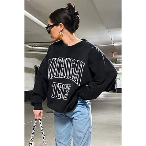 Mad Girls Anthracite Sweatshirt MG922