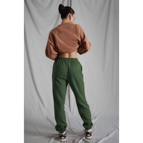 Women Khaki Oversize Sweatpants MG1235 - Haki