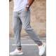 Madmext Men Plain Dye Gray Sweatpants 5424 - Boyalı gri