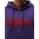 Madmext Men Purple Hoodie Sweatshirt 2825 - Mor