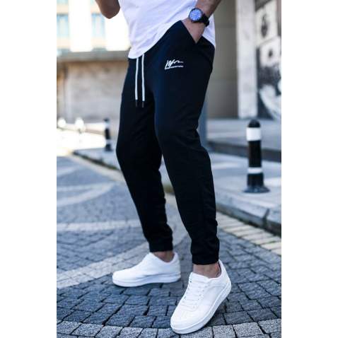 Madmext Men Black Sweatpants 5402 - Lacivert