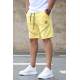 Madmext Regular Fit Men Yellow Shorts 5401 - Sarı