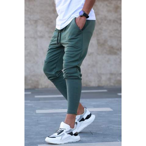 Madmext Khaki Sweatpants For Men 5432 - Haki