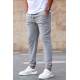 Madmext Men Plain Dye Gray Sweatpants 5424 - Boyalı gri