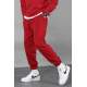 Men Maroon Basic Jogger Trousers - Bordo