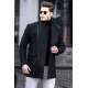 Madmext Men Black Coat 5068 - Siyah