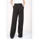 Mad Girls Black Palazzo Pants MG1332 - Siyah