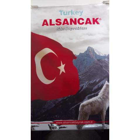 ALSANCAK TÜRK BAYRAĞI 100X150