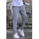 Madmext Men Elastic Bottom Smoke Gray Sweatpants 4821 - Füme