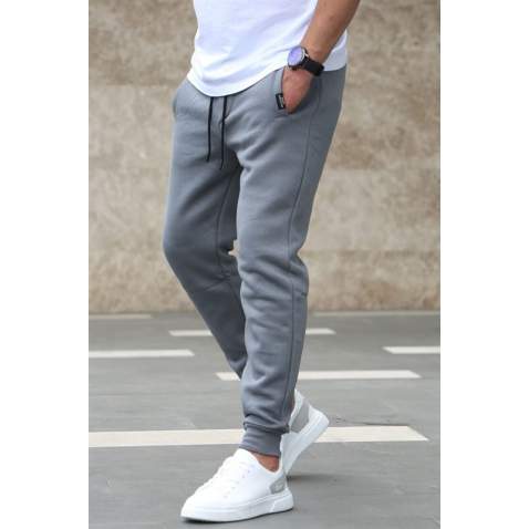 Madmext Men Plain Anthracite Sweatpants 4210 - Antrasit