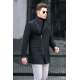 Madmext Men Black Coat 5068 - Siyah