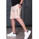 Madmext Beige Capri Shorts 5403 - Bej