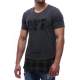 Madmext Men Printed Anthracite T-shirt 2576 - Antrasit