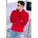 Madmext Red Hoodie Sweatshirt 2877 - Kırmızı