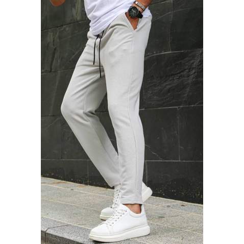 Dye Gray Basic Jogger Trousers 5465 - Boyalı gri