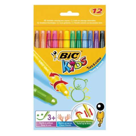 Bic Kids Turn&Colour Pack  12 Li