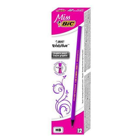 Bic Kurşun Kalem Evolution Mıss Box 12 Li