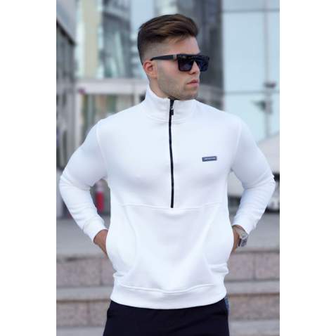 Madmext Men Ecru Sweatshirt 5316 - Ekru