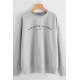 Mad Girls Grey Printed Sweatshirt MG823 - Gri