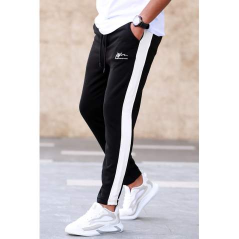 Madmext Men Black Sweatpants 5618 - Siyah