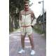 Madmext Men Beige Tracksuit 5697 - Bej