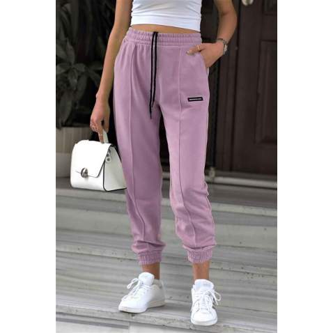 Mad Girls Lila Kadın Jogger Eşofman MG303 - Lila