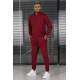 Madmext Maroon Tracksuit For Men 5667 - Bordo