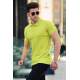 Madmext Green Basic Polo Shirt for Men 4550 - Yeşil