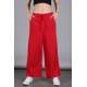 Mad Girls Red Bell Bottom Sweatpants MG1100 - Kırmızı