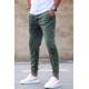 Madmext Men Khaki Jacquard Sweatpants 5431 - Haki