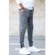 Madmext Men Printed Anthracite Sweatpants 4213 - Antrasit